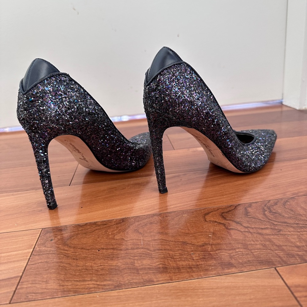 Sam Edelman Women’s Dea Midnight Confetti Glitter Pump